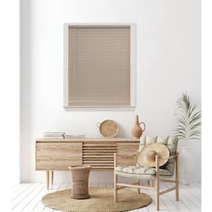 Designer 2 in. Ultra Blackout Faux Wood Blinds for Windows