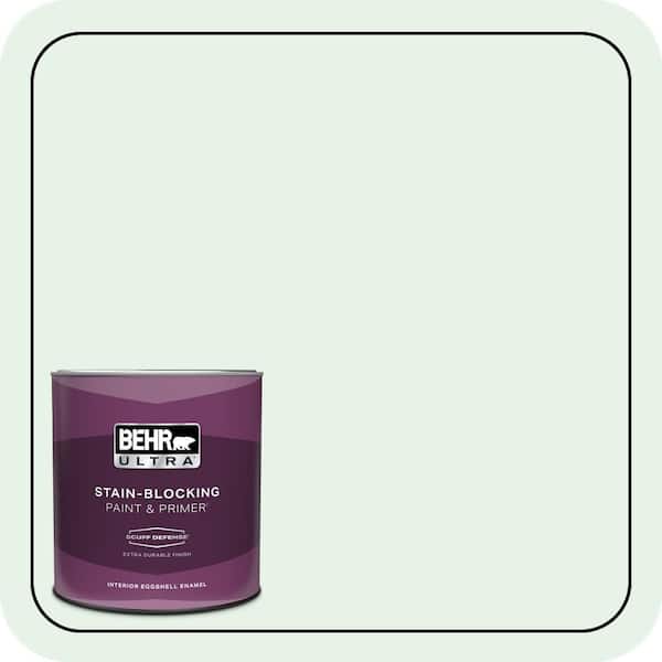 BEHR ULTRA 1 qt. #PPL-25 Sign of Spring Extra Durable Eggshell Enamel Interior Paint & Primer