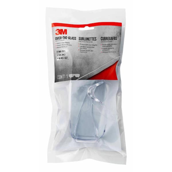 Clear Over-the-Glass Eyewear Anti-Scratch, Clear Lens
