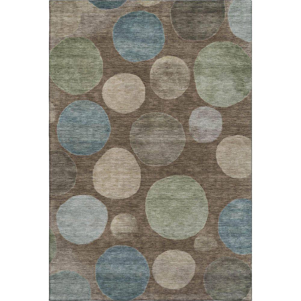 Mayfield Premium Machine Washable Abstract AMF2062 Chocolate 8 ft. x 10 ft. Area Rug price history on PriceWatchPro