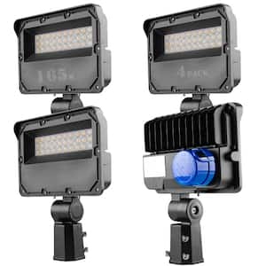 23100 Lumen Dusk to Dawn 165-Watt LED Parking Lot Light 700-Watt Equivalent Slip Fit Mount LED Street Light (4-Pack)