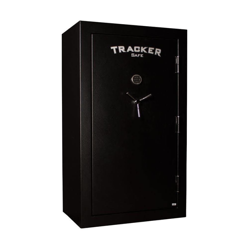 Tracker Safe 45-Gun Fire-Resistant Electronic Lock, Black Powder Coat, Black powder coat finish -  T724227M-ELG