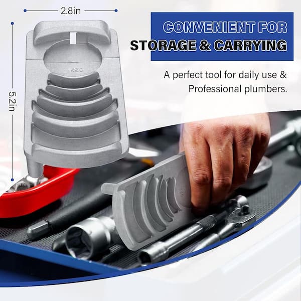 1-1/4 to 4 in. Aluminum Deburring Tool Professional Reamer with