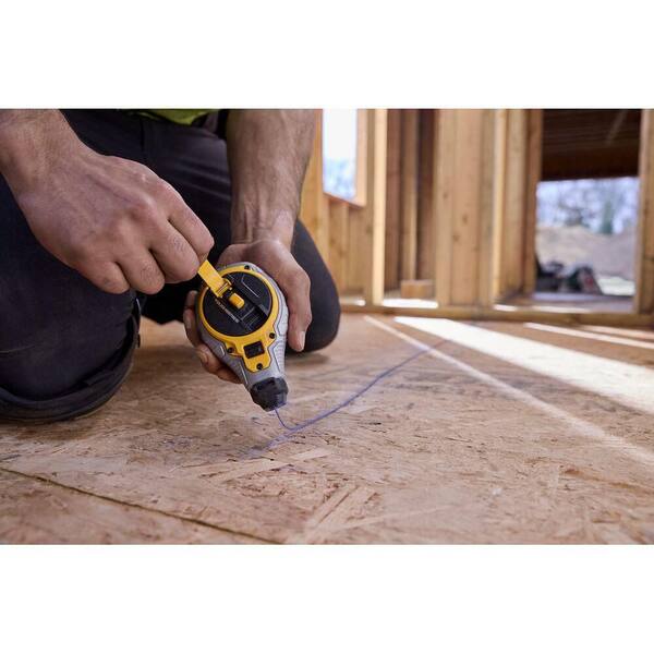 DEWALT TOUGHSERIES 100 ft. Chalk Reel DWHT48335 - The Home Depot