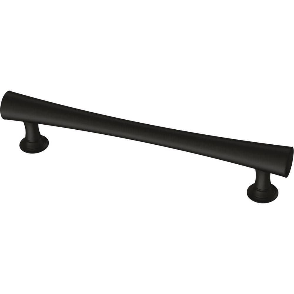Drum 5-1/16 in. (128 mm) Modern Matte Black Cabinet Drawer Pull price history on PriceWatchPro