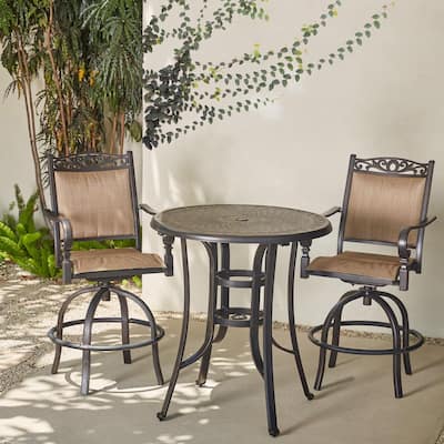 Counter Height Bistro Sets Patio, Outdoor Counter Height Bistro Table And Chairs