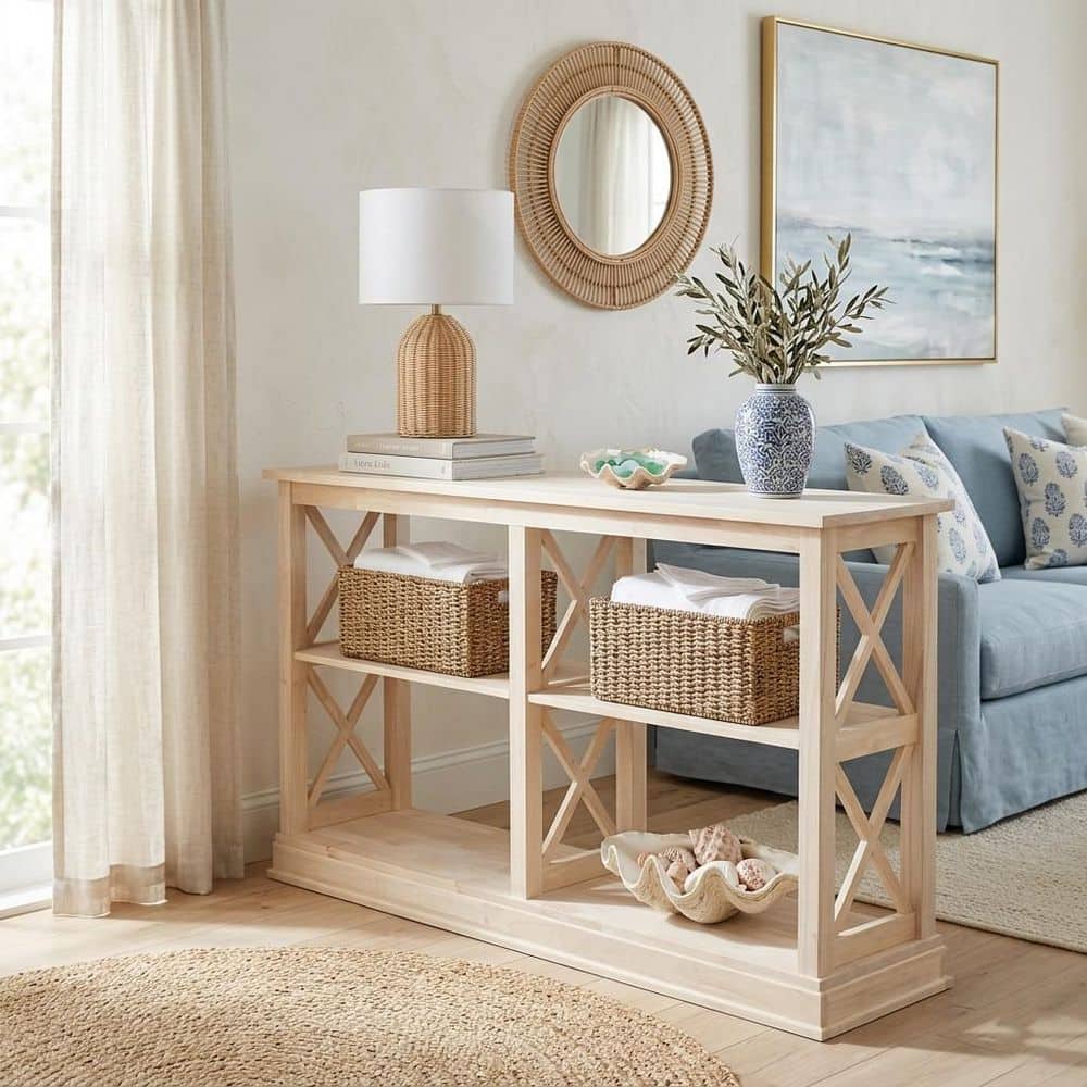International Concepts Hampton 60 in. Unfinished Standard