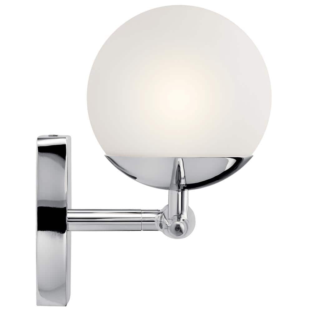 Jasper 24.5" Chrome 3-Light Halogen Mid-Century Vanity Light