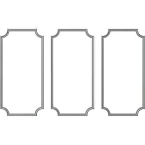 13.35 Sq. Ft. Unfinished Polyurethane Claremont Panel Moulding Kit (Triple Panel)