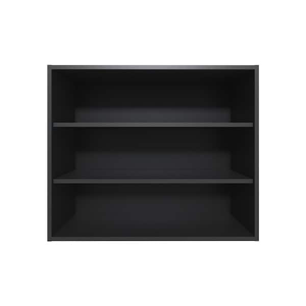 Unbranded 36 in. W x 12 in. D Black Modern Decorative Wall Shelf for Bedroom, Living Room and Office