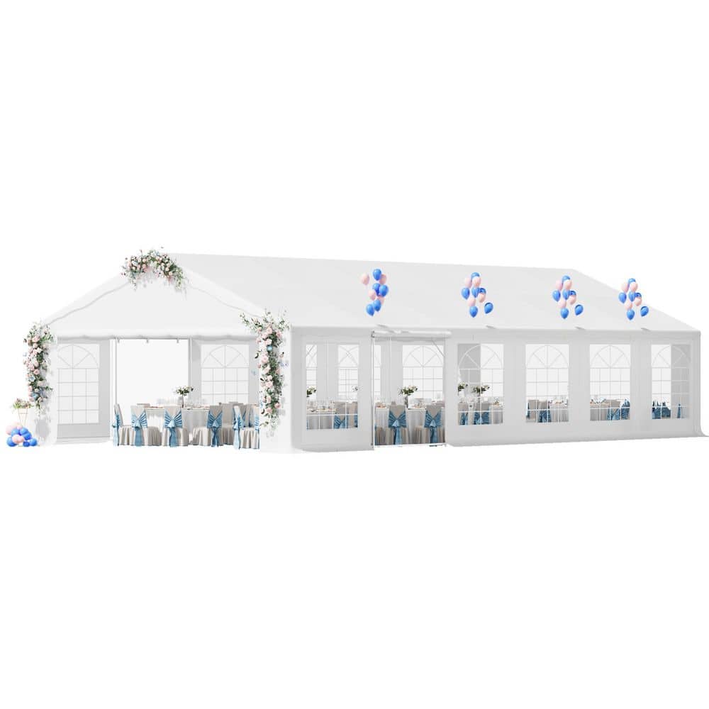20 ft. x 40 ft. Party Tent Heavy Duty Outdoor Wedding Tent with Removable Sidewall price history on PriceWatchPro