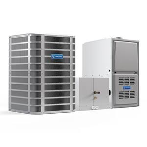 MX 1.5-Ton 18,000 BTU up to 16 SEER Downflow Split System Air Conditioner with 80% AFUE 45,000 BTU Gas Furnace