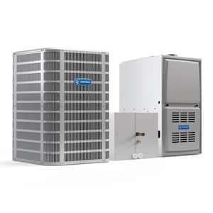 MX 3 Ton 33000 BTU 16 SEER Downflow Split System Air Conditioner with 90,000 BTU 80% AFUE Gas Furnace