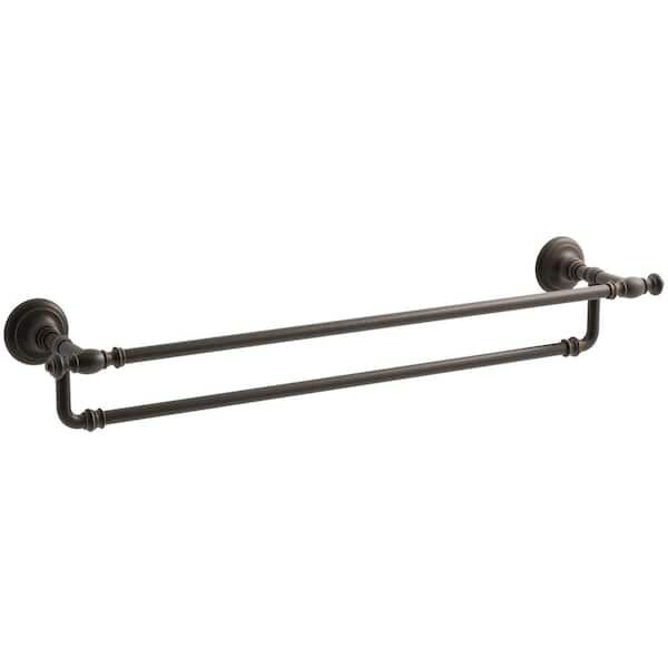 KOHLER Artifacts 24 in. Towel Bar in Oil Rubbed Bronze
