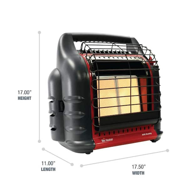 18,000 BTU Portable Radiant Big Buddy cheapest Propane Heater