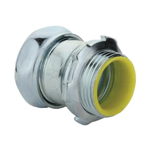 1-1/4 in. Electrical Metallic Tubing (EMT) Compression Connector with Insulated Throat