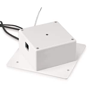 Greengate White Receptacle Rated Switchpack with Wire Leads