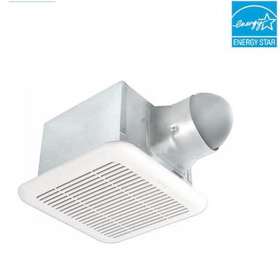 Signature 110 CFM Ceiling Bathroom Exhaust Fan with Dual Speed Fan Adjustable CFM, ENERGY STAR