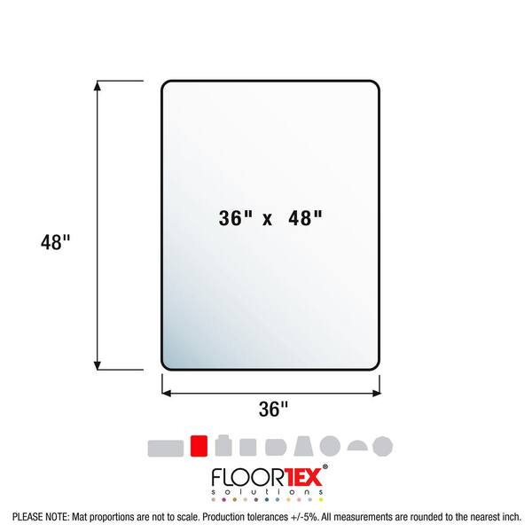 Floortex Pet Crate Floor Protection Mat - XL - 26 x 38 NCSMFLLS0002 - The  Home Depot
