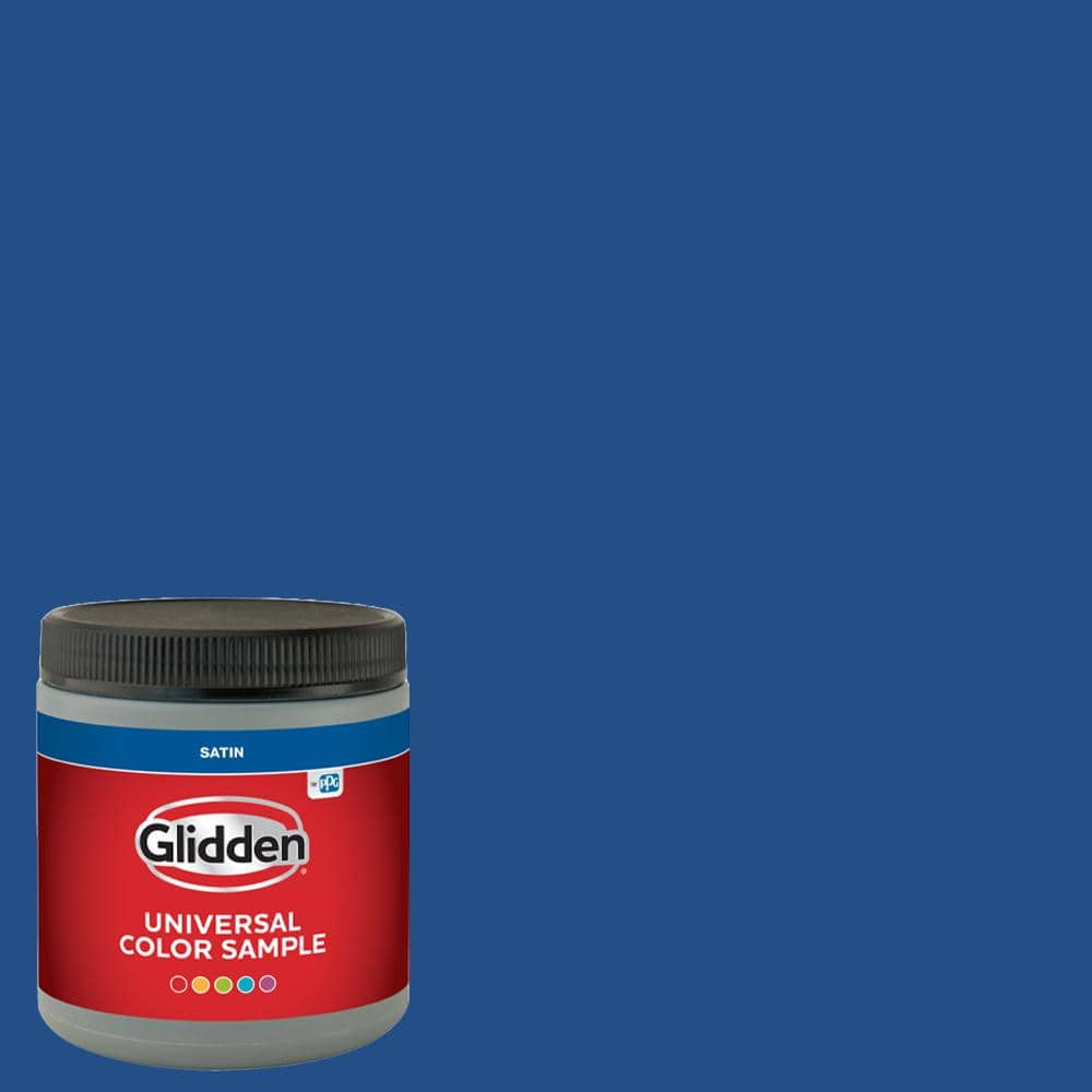 8 oz. PPG1161-7 Brilliant Blue Satin Interior Paint Sample price history on PriceWatchPro