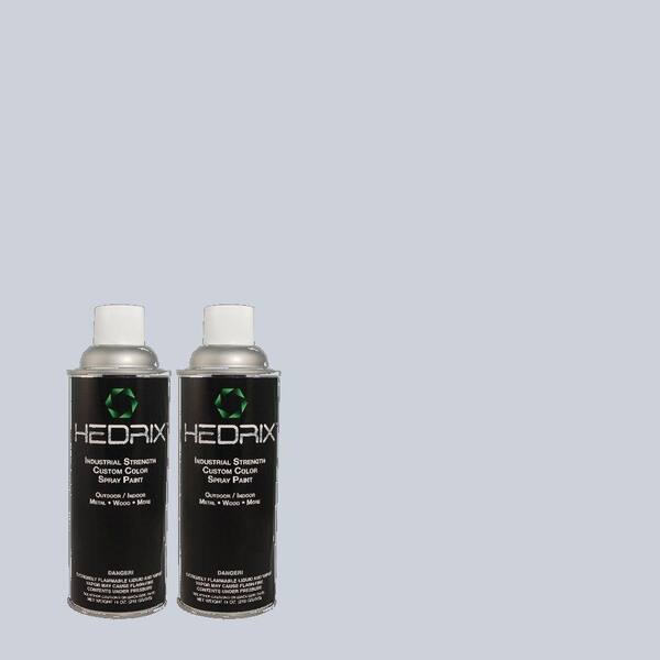Hedrix 11 oz. Match of PPU15-17 Monet Low Lustre Custom Spray Paint (8-Pack)