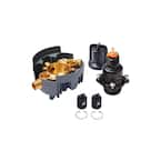Rite-Temp Pressure-Balancing Valve Body and Cartridge Kits with Service Stops
