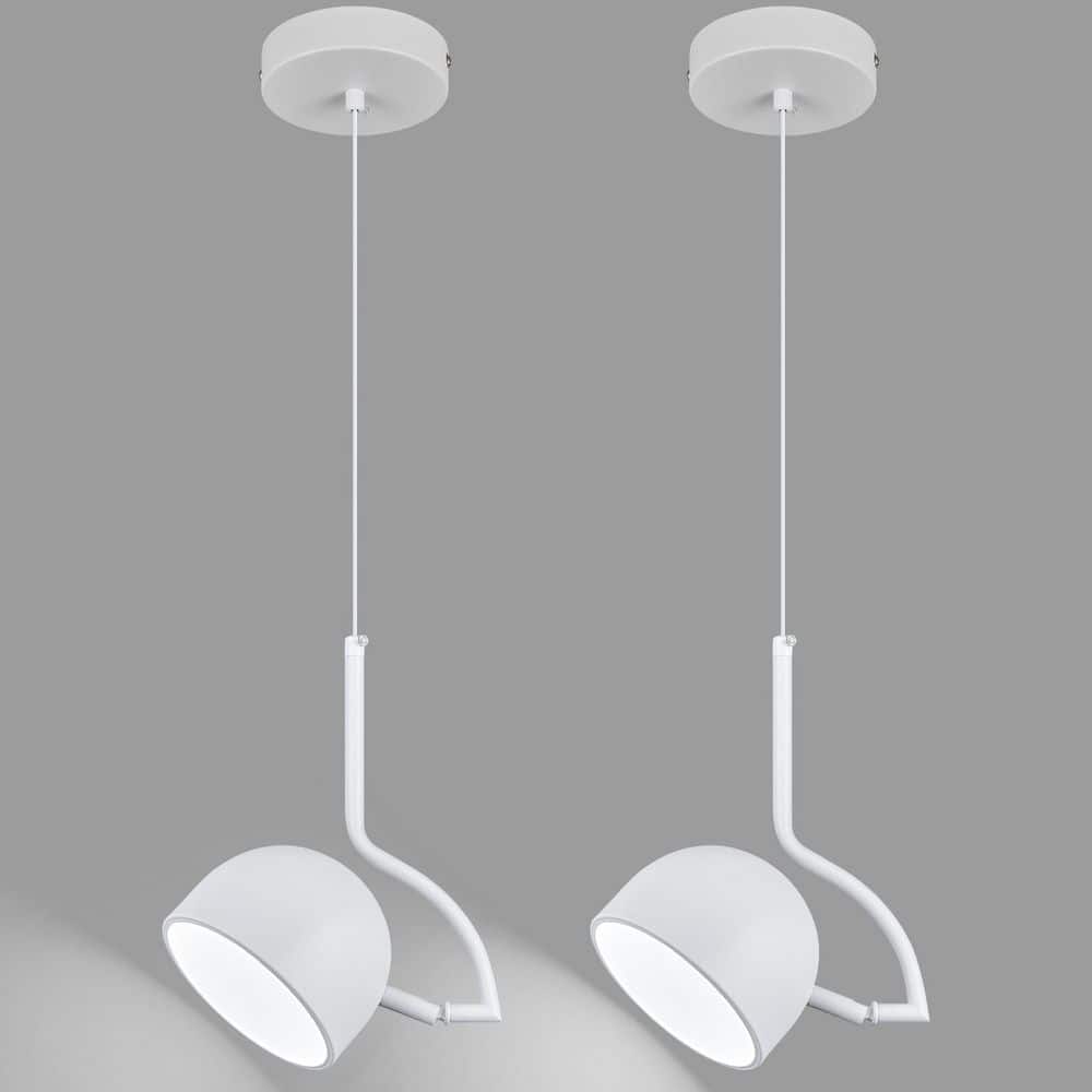 Home Light ‎12 Watts 1 Light Chrome Bubble Integrated LED Pendant Light With Acrylic Shade Hanging Lamp, 2-Pack price history on PriceWatchPro