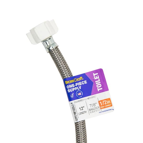 BrassCraft 1/2 in. Nom Push Connect x 7/8 in. Ballcock x 12