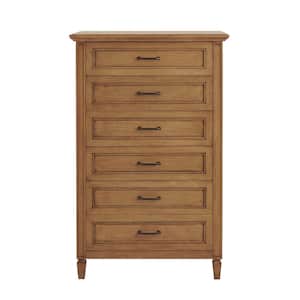 Bonawick Patina 6-Drawer Chest of Drawers (50 in. H x 32 in. W x 19 in. D)