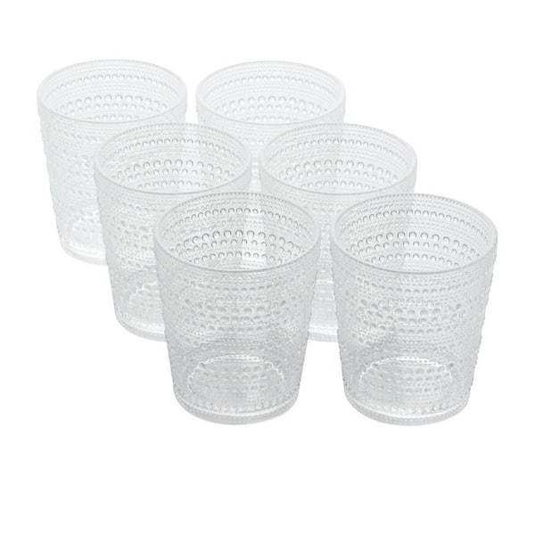 Santa Fe 16 oz. Clear Acrylic DOF Glass (Set of 6)