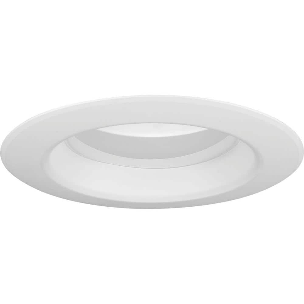 Progress Lighting Intrinsic 6 in. LED Satin White Round Recessed Light ...