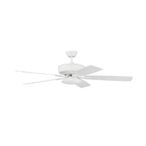 Pro Plus 52 in. Indoor White Ceiling Fan