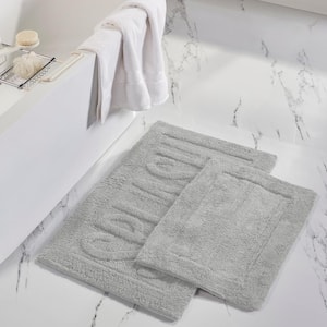 21x34 Textured Bath Mat White - Casaluna™