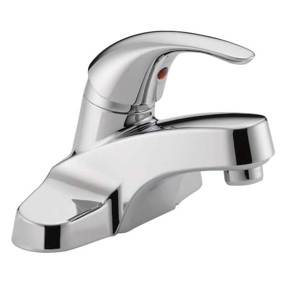 Peerless Core 4 in. Centerset Single-Handle Bathroom Faucet in Chrome