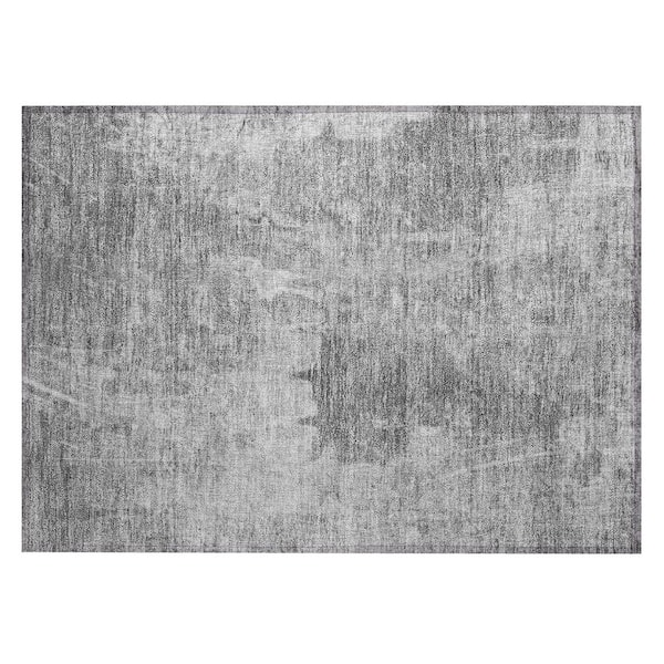 Addison Rugs Chantille Machine Washable Indoor/Outdoor Abstract ACN2226 Gray 1 ft. 8 in. x 2 ft. 6 in. Accent Rug