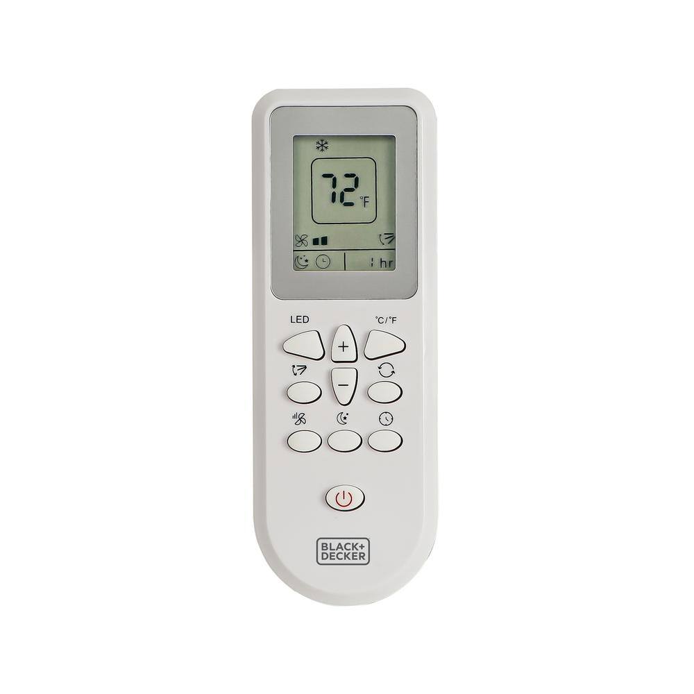 White Portable Air Conditioner with Remote and Sleep Mode