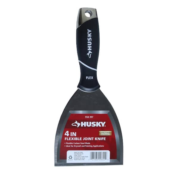Husky 4 in. Flex Wall Scraper DSX4FHUS The Home Depot