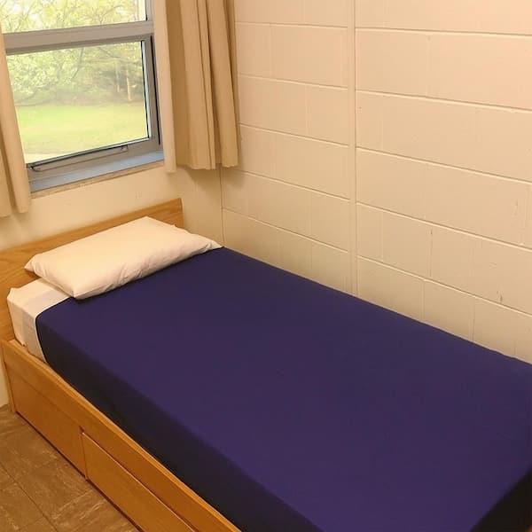 Twin XL Firm Foam, 8 in. Waterproof, Orthopedic Mattress for Dorms, Hotels and Nursing Homes, Bed in a Box