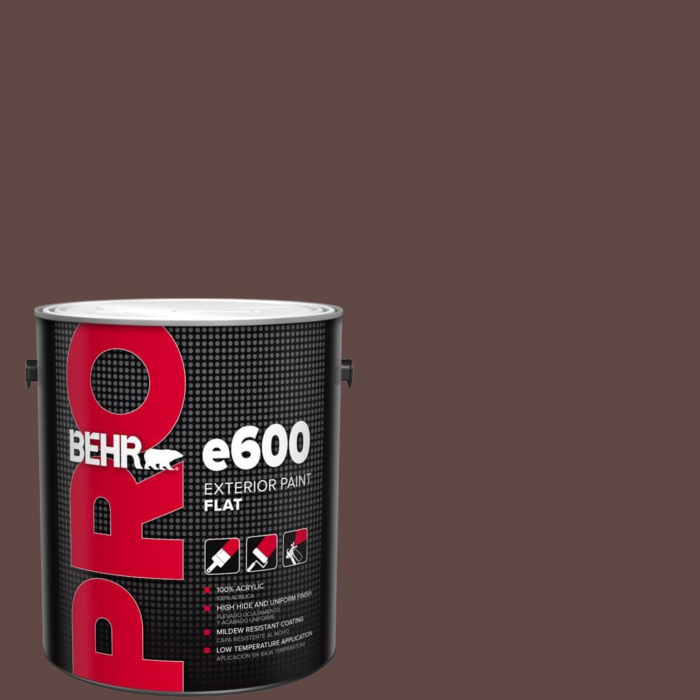 1 gal. #710B-7 Rich Mahogany Flat Exterior Paint price history on PriceWatchPro