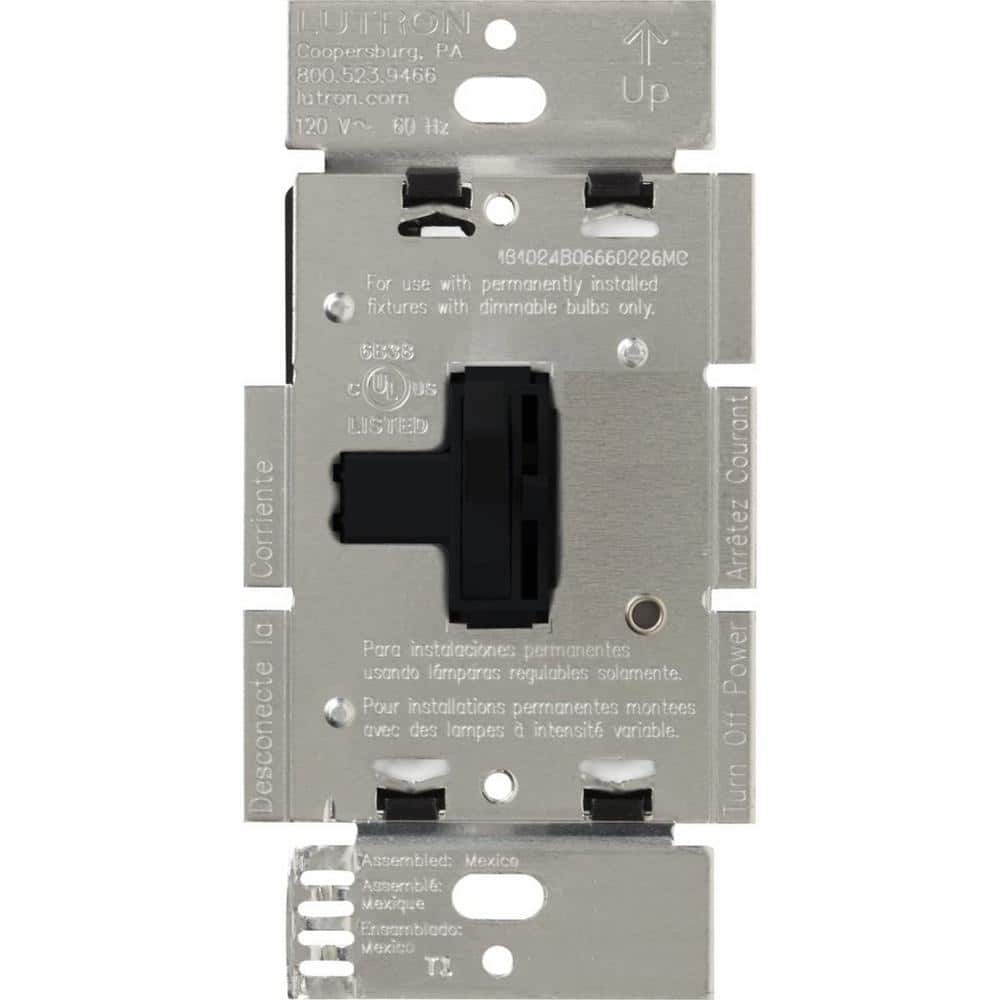 Toggler Dimmer Switch for Incandescent and Halogen Bulbs, 1000,Watt, Single,Pole, Black (AY-10P-BL) price history on PriceWatchPro