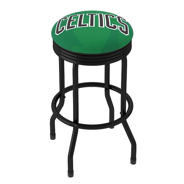 Boston Celtics (Green): Logo Pattern - NBA Peel & Stick Wallpaper 12 x 12 Sample