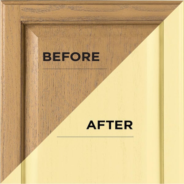 1 qt. Satin Southern Belle Interior Cabinet Paint Kit