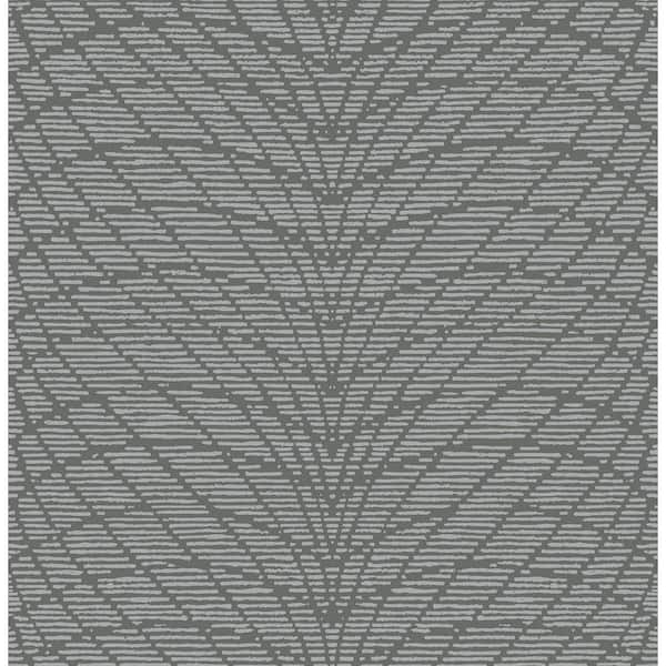 Aperion Taupe Chevron Paper Strippable Roll (Covers 56.4 sq. ft.)