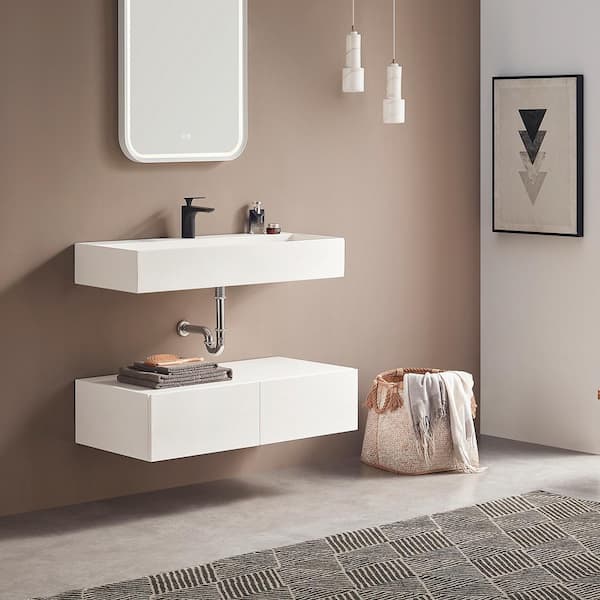 Invisible' Bathroom Organizer Wall Mounted or Free-Standing Luxury