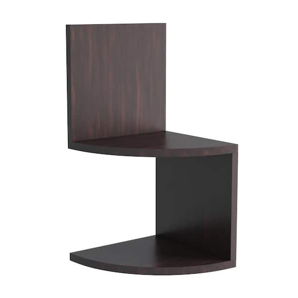 Lavish Home 2 Tier Decorative Floating Corner Wall Shelves In Dark Brown Hw0200098 The Depot - Decorative Wall Mount Corner Shelf Lavish Home 2 Tier Decorative Floating Corner Wall Shelves In Dark Brown Hw0200098 The Depot - Decorative Wall Mount Corner Shelf