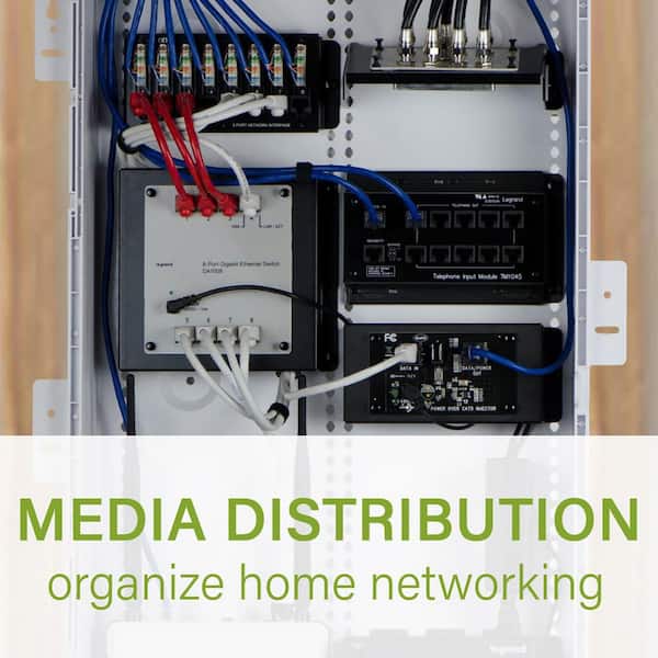 Cable Management Box For Home Networking Legrand OnQ 20