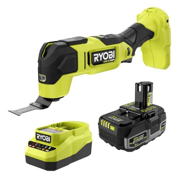 RYOBI ONE+ HP 18V Brushless Cordless Multi-Tool (Tool Only) - Fast Oscillating Tool For Cutting, Sanding & Scraping