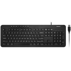 USB Wired Keyboard for PC, Desktop Computer, Laptop, Notebook, ChromeBook , Surface