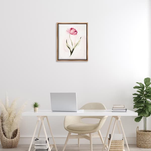 Stupell Industries Modern Pink Blosso...