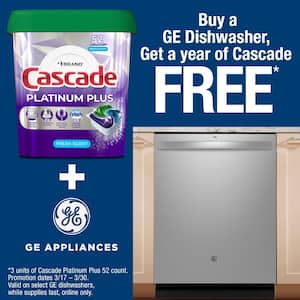 24 in. Top Control Built-In Tall Tub Dishwasher in Fingerprint Resistant Stainless with Dry Boost, 3rd Rack, and 47dBA